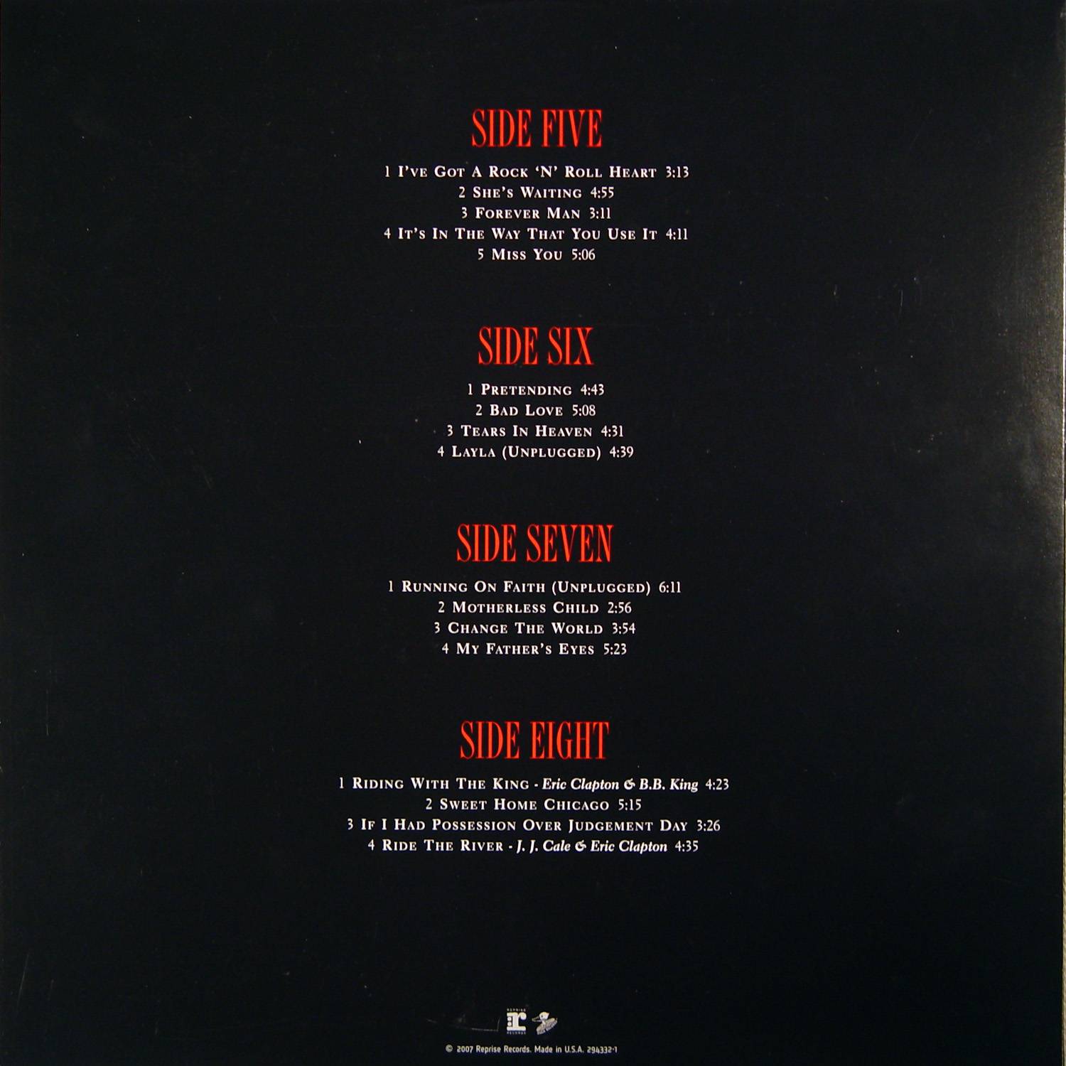 Eric Clapton The Complete Clapton 1982 2006 [lp ak us]